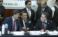 Reunión Extraordinaria de Comisiones Unidas de Puntos Constitucionales; de Justicia; y de Estudios Legislativos,  25 de febrero de 2025